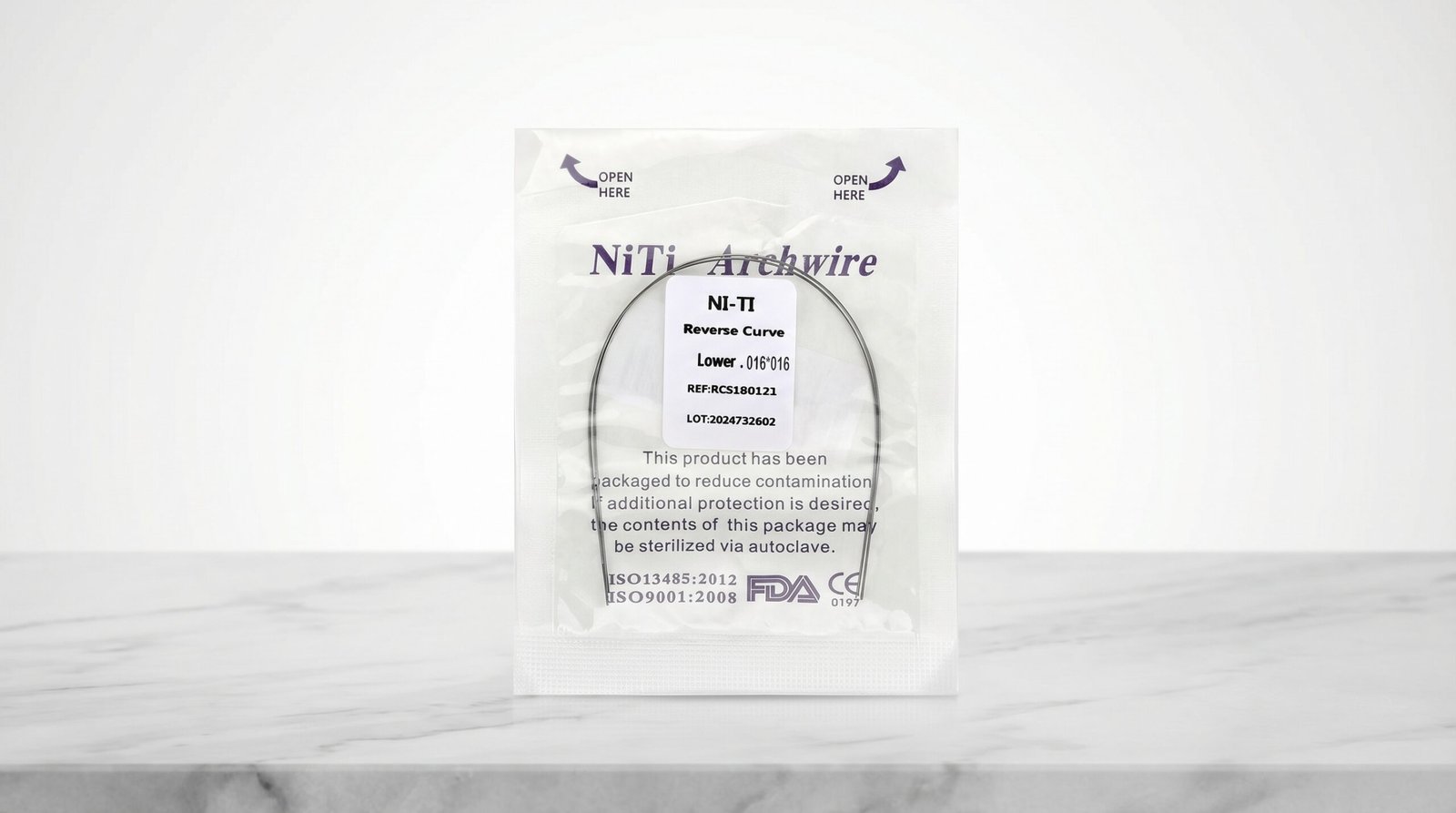 Arco Curva Inversa Rectangular