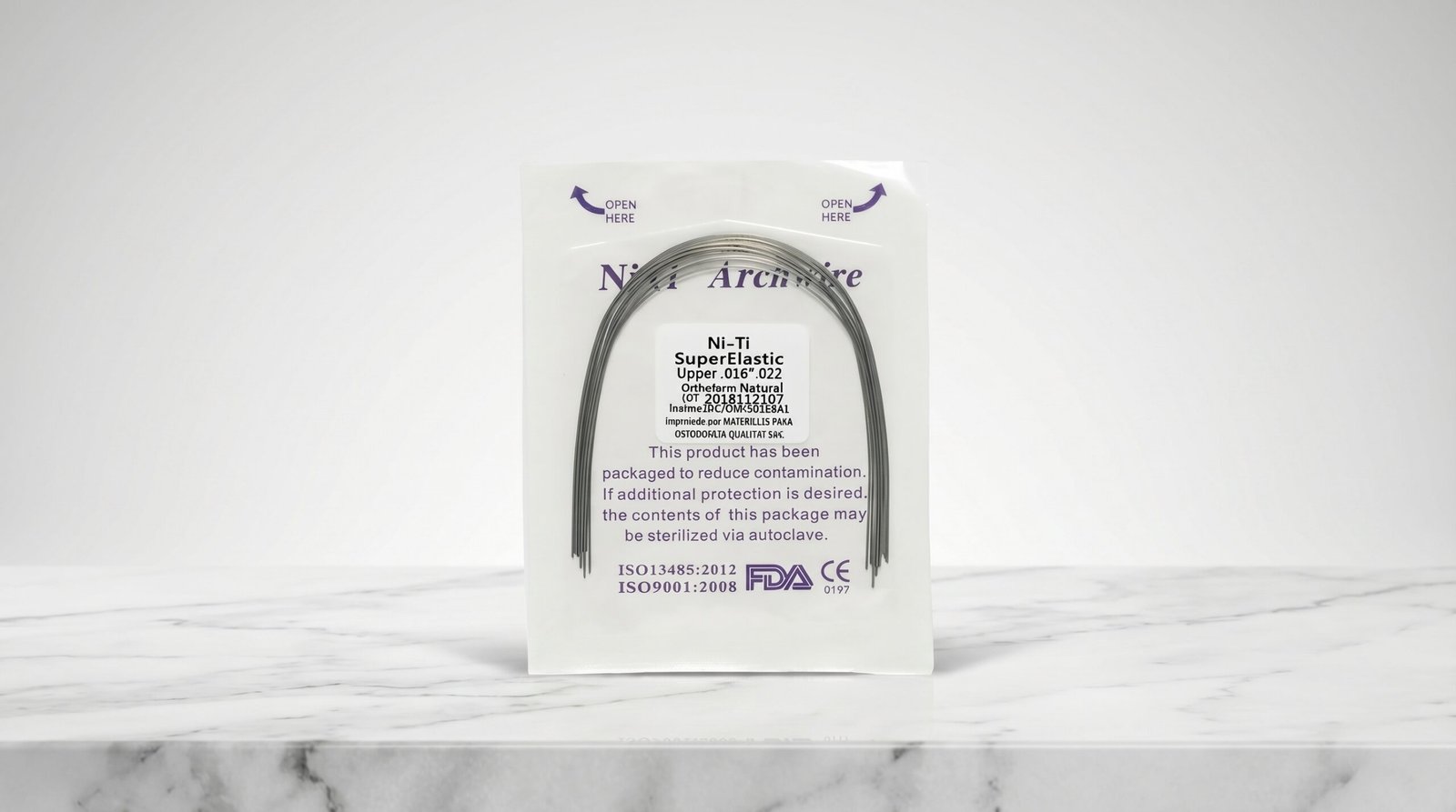 Arco De Nitinol Rectangular