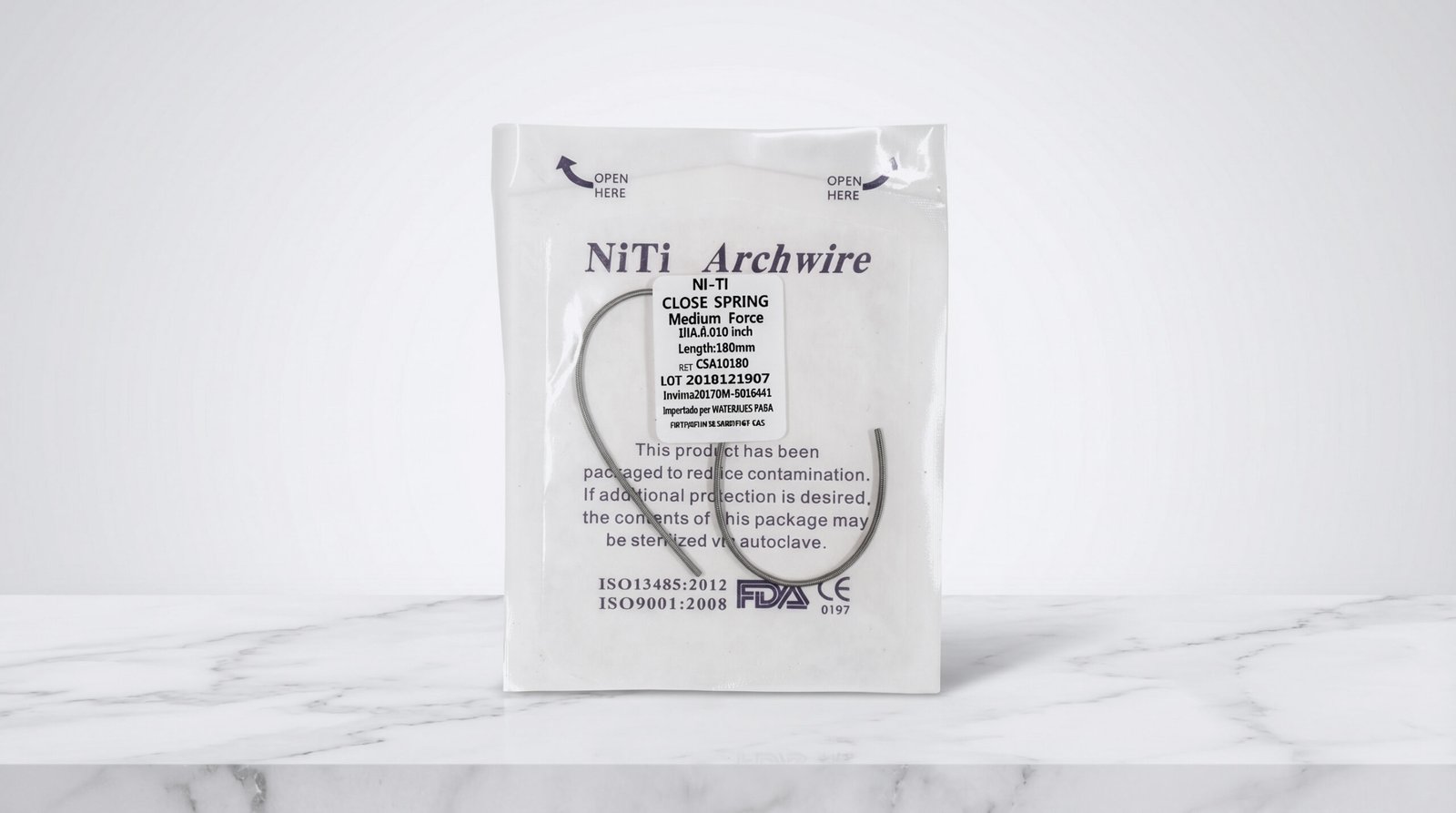 Resorte De Nitinol Cerrado