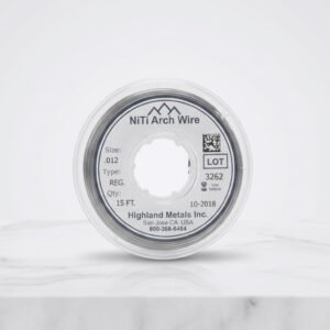 Rollo De Alambre Nitinol